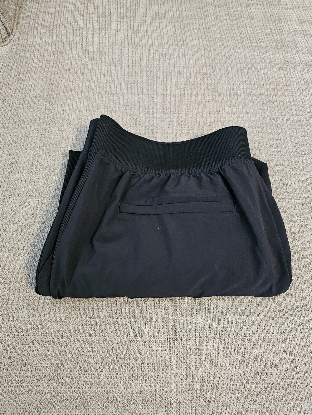 Athleta Brooklyn Mid Rise Ankle Black Casual Lightweight Pants Size 16 - Picture 8 of 8